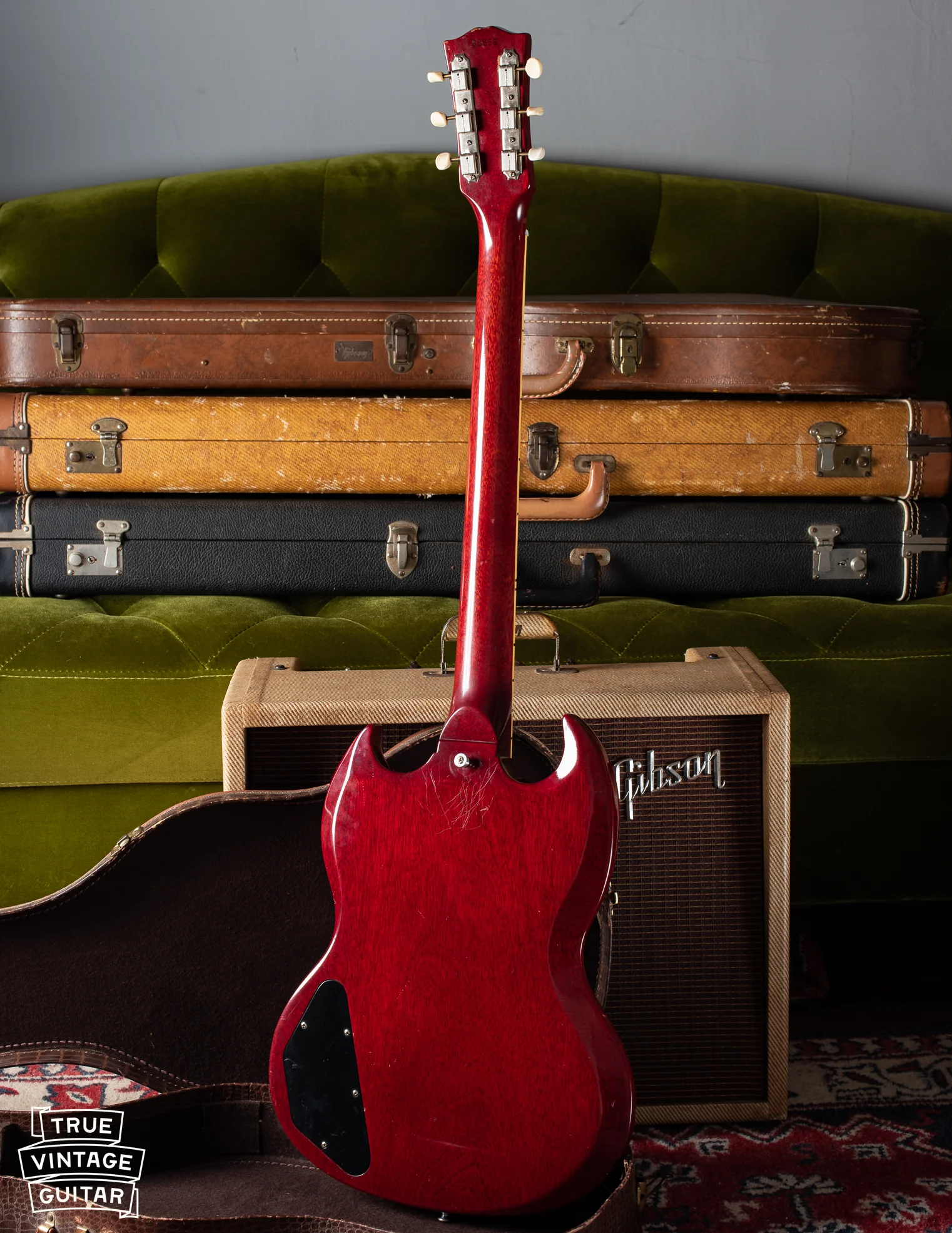 Gibson SG Special 1962 Cherry Red - Image 3
