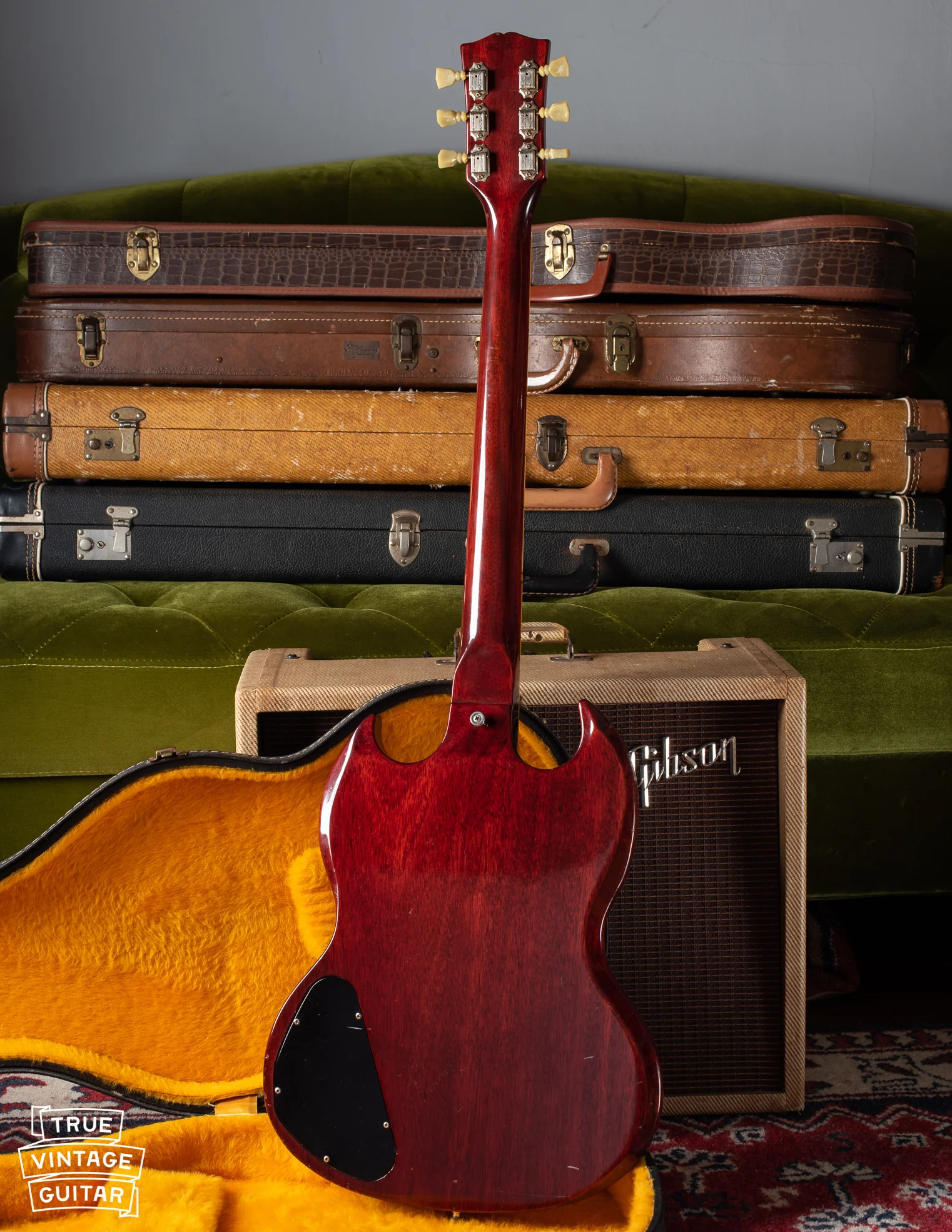 Gibson SG Standard 1968 Cherry Red - Image 3