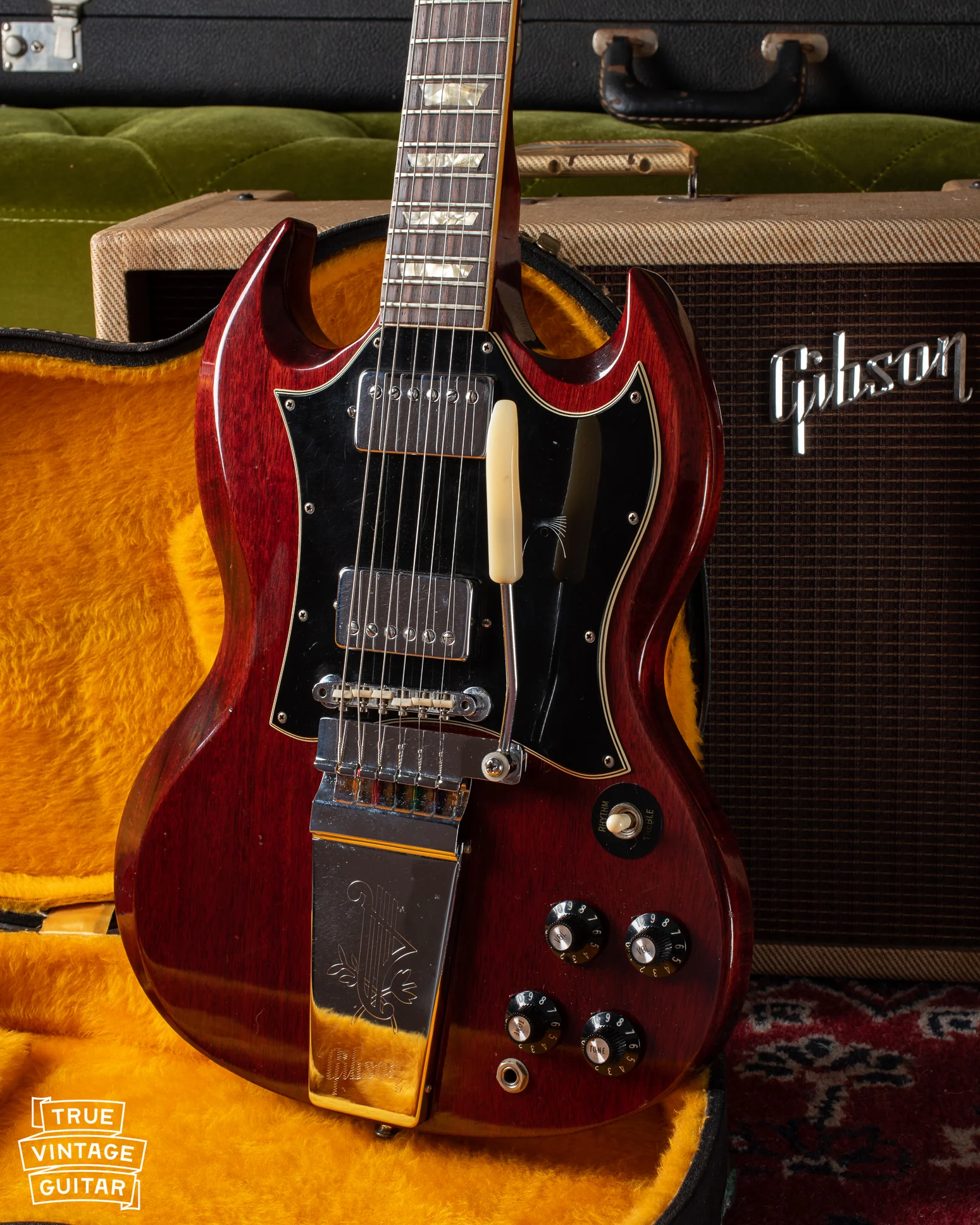 Gibson SG Standard 1968 Cherry Red - Image 5