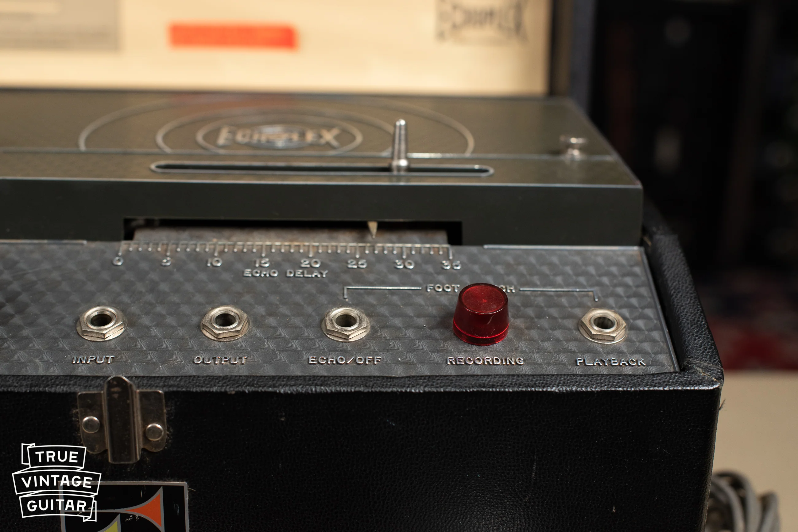 Vintage 1971 Maestro Echoplex EP-3 Black Top Tape Echo - Image 21