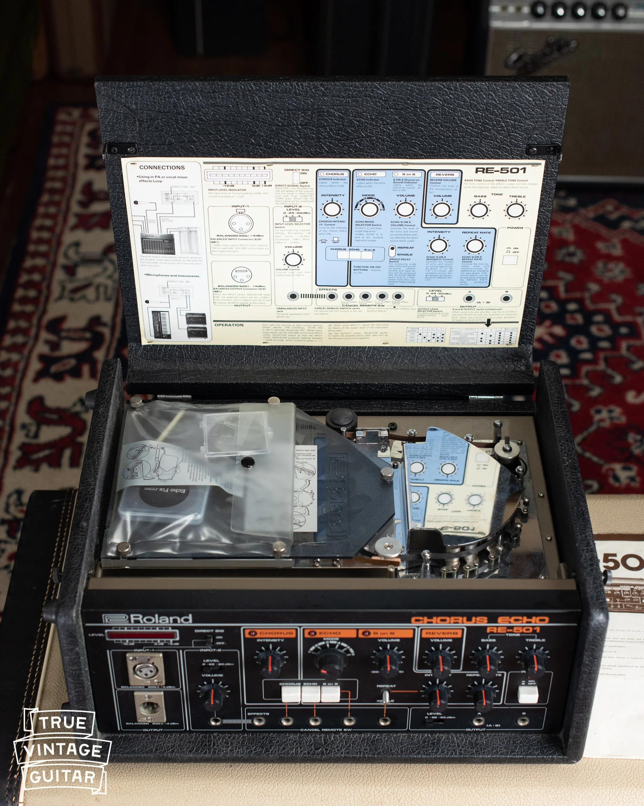 Vintage Roland RE-501 Chorus Echo 117V USA Market