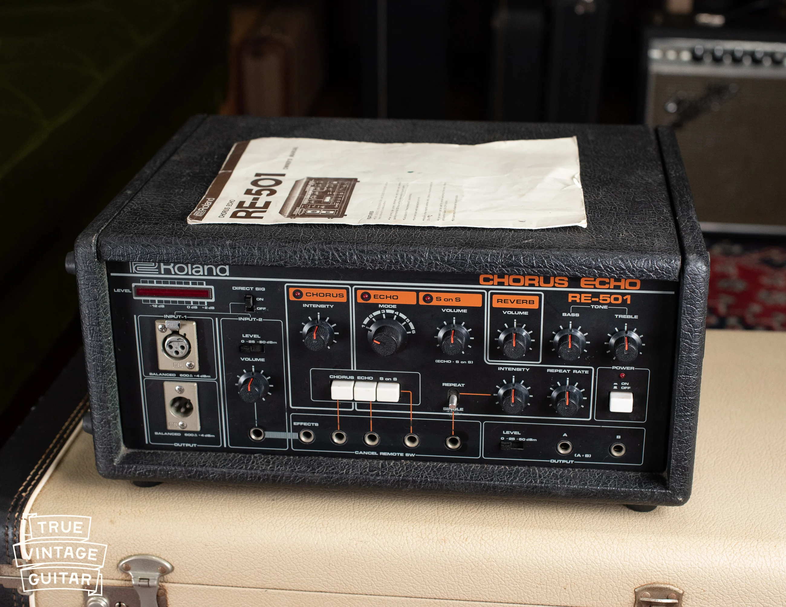 Vintage Roland RE-501 Chorus Echo 117V USA Market - Image 2