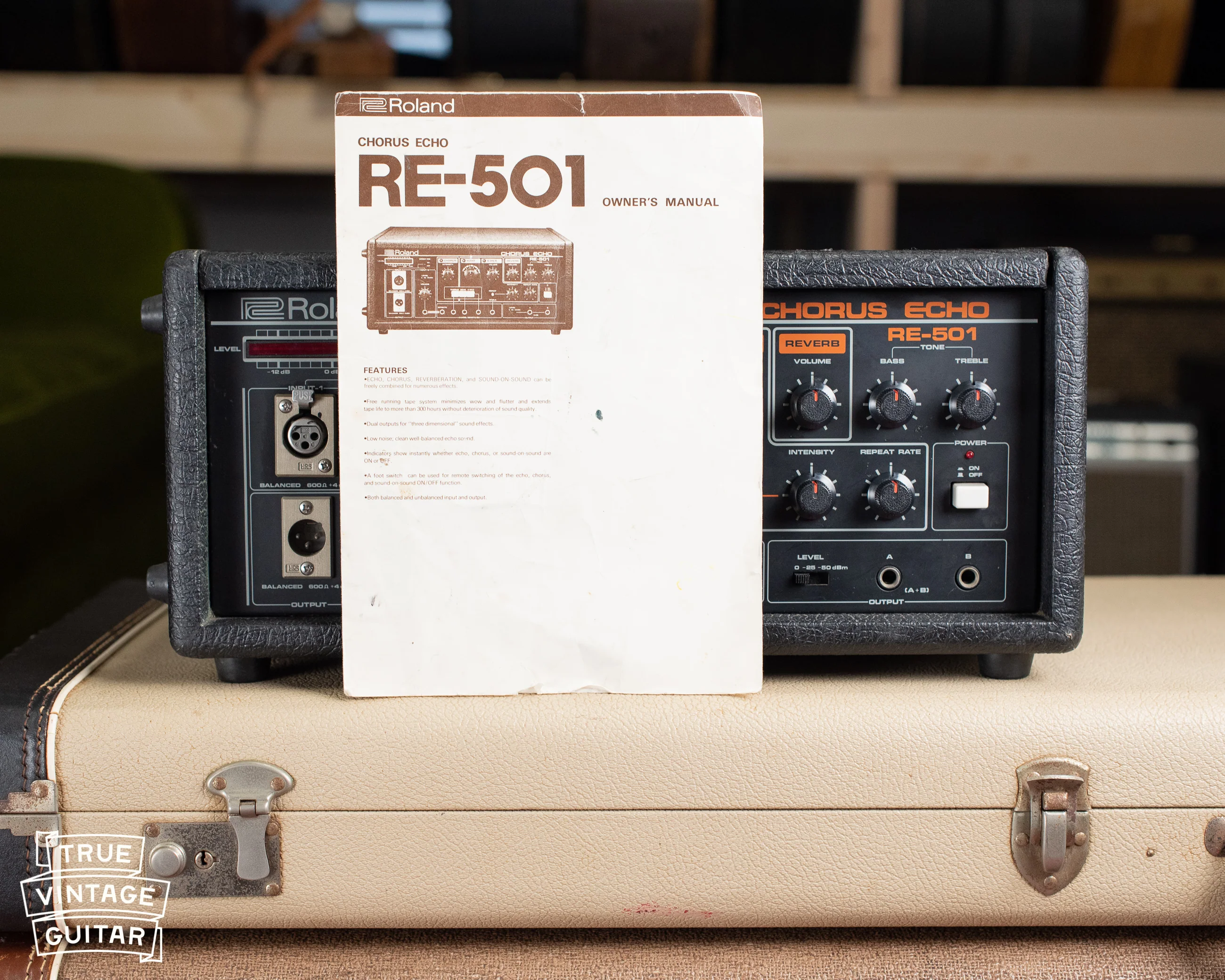 Vintage Roland RE-501 Chorus Echo 117V USA Market - Image 4