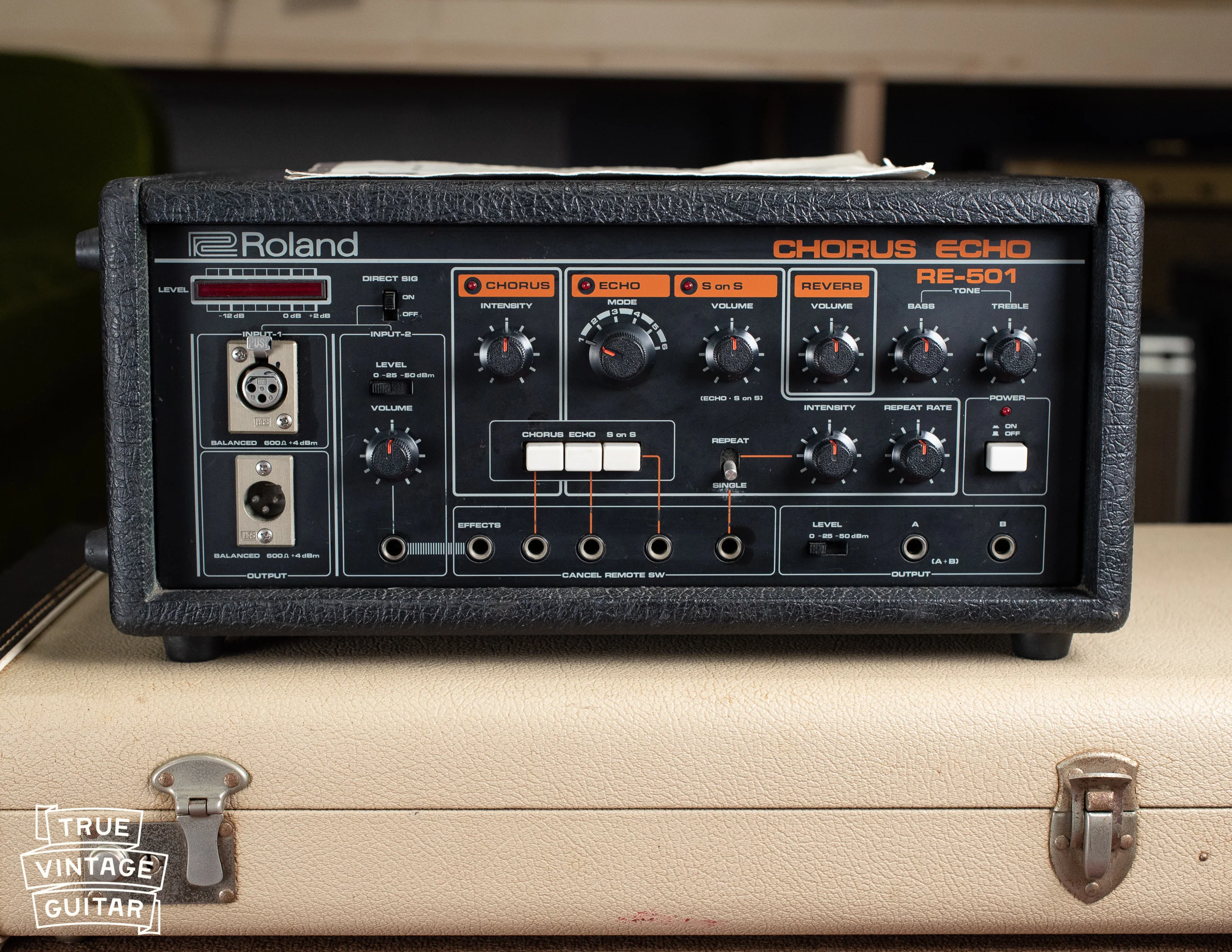 Vintage Roland RE-501 Chorus Echo 117V USA Market - Image 6